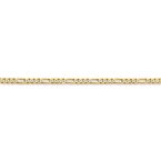 Leslie's 14K 2.25mm Flat Figaro Chain 1295
