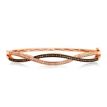 14K Strawberry Gold® Bangle YQLZ 15