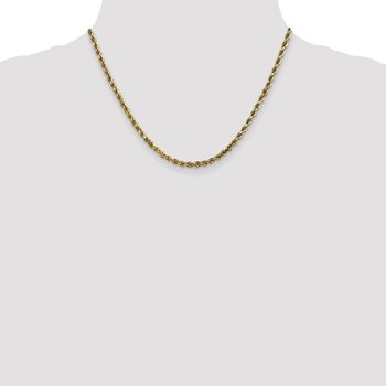 10K 3.5mm Diamond-Cut Rope Chain 5265