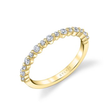 Stackable Wedding Band - Cerise B1P15
