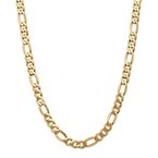 Leslie's 14K 8.75mm Flat Figaro Chain 1298