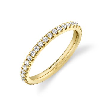 0.54Ct 14K Y/G Diamond Eternity Band Sz 5.5 SC22004438EZ