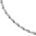 Leslie's 14K White Gold Polished Bracelet LF770-7.25