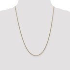 Leslie's 14K 1.8mm Flat Figaro Chain 1294