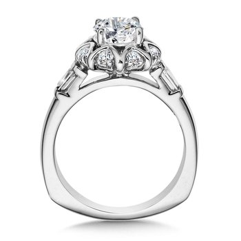 Halo Engagement Ring R9824W