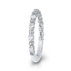 Carizza 14K White Gold Marquise Diamond Wedding Band CA0252B-37W-1.00